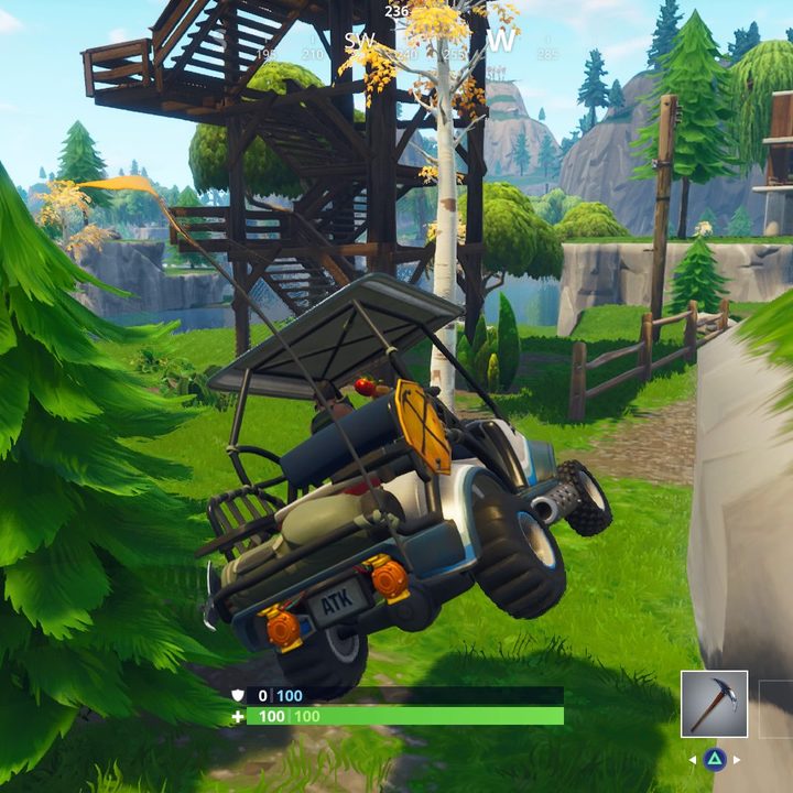 Fortnite Week 7 Challenge Visit different named locations in a single match