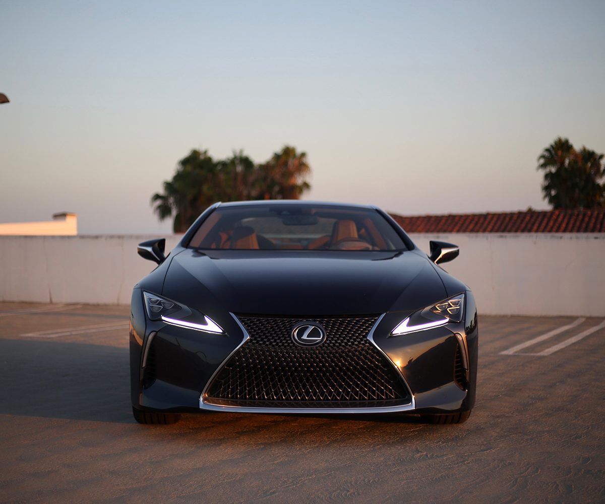 2018 lexus lc500 front