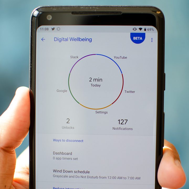 android 9 pie digital wellbeing