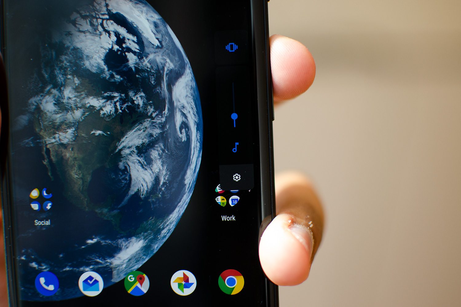 android 9 pie volume slider