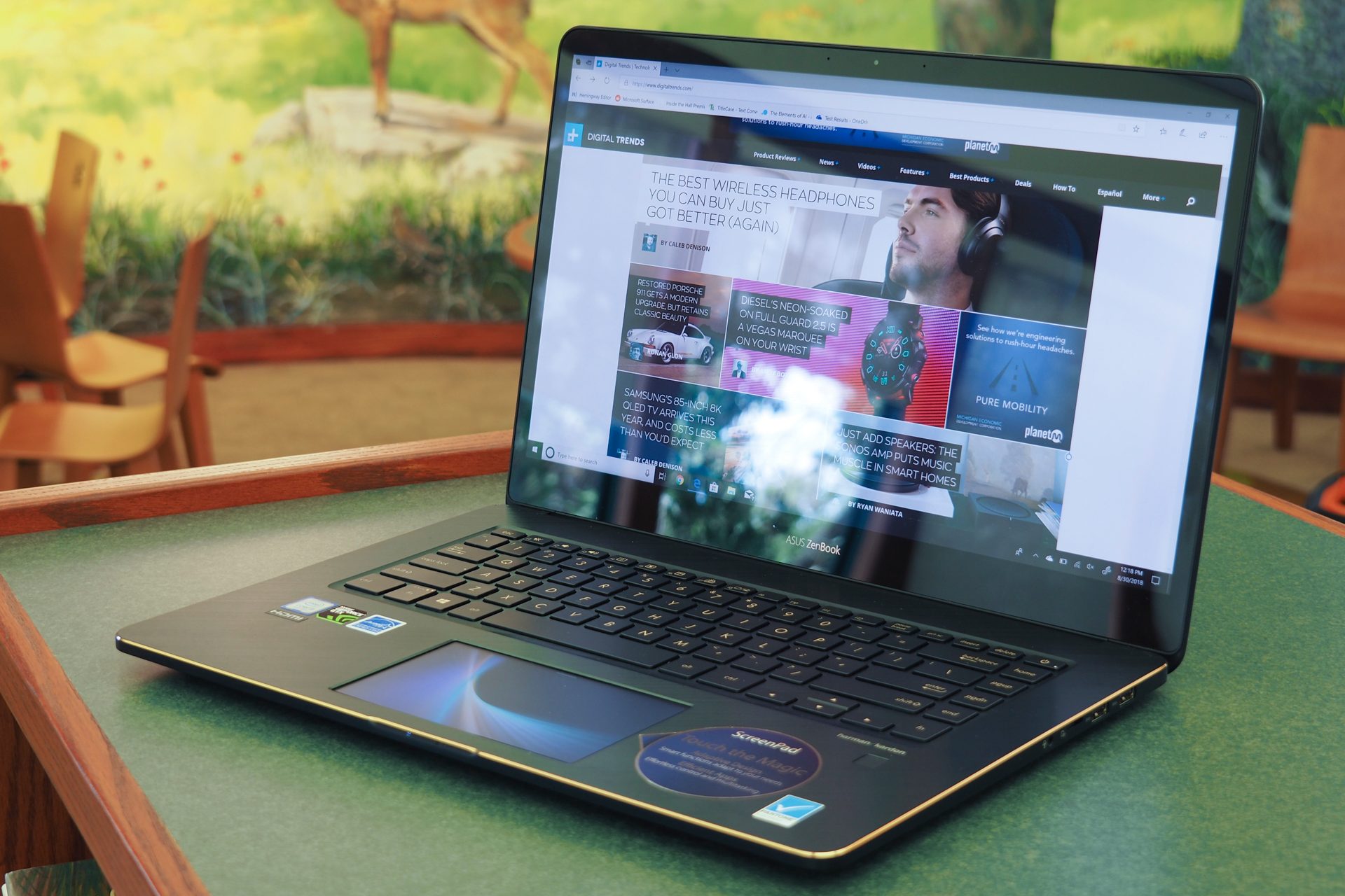 Asus ZenBook Pro 15 UX580 with ScreenPad review - Digital Trends