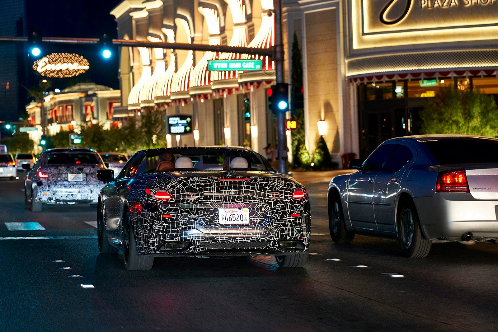 bmws tests its latest 8 series convertibles prototype in death valley bmw convertible testing  2