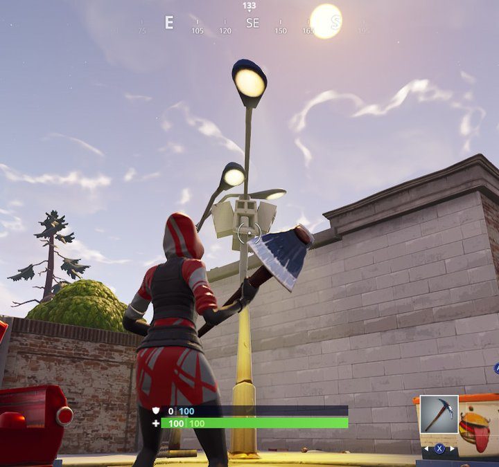 Fortnite dance under different streetlights challenge
