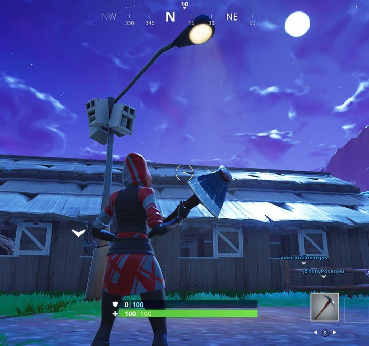 Fortnite dance under different streetlights challenge