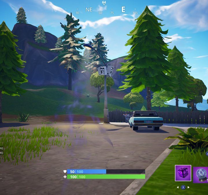 Fortnite dance under different streetlights challenge