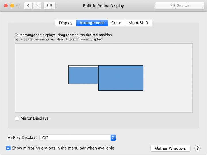 Display Arrangement