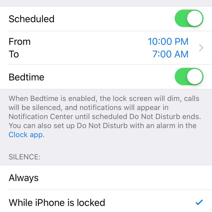 Do Not Disturb