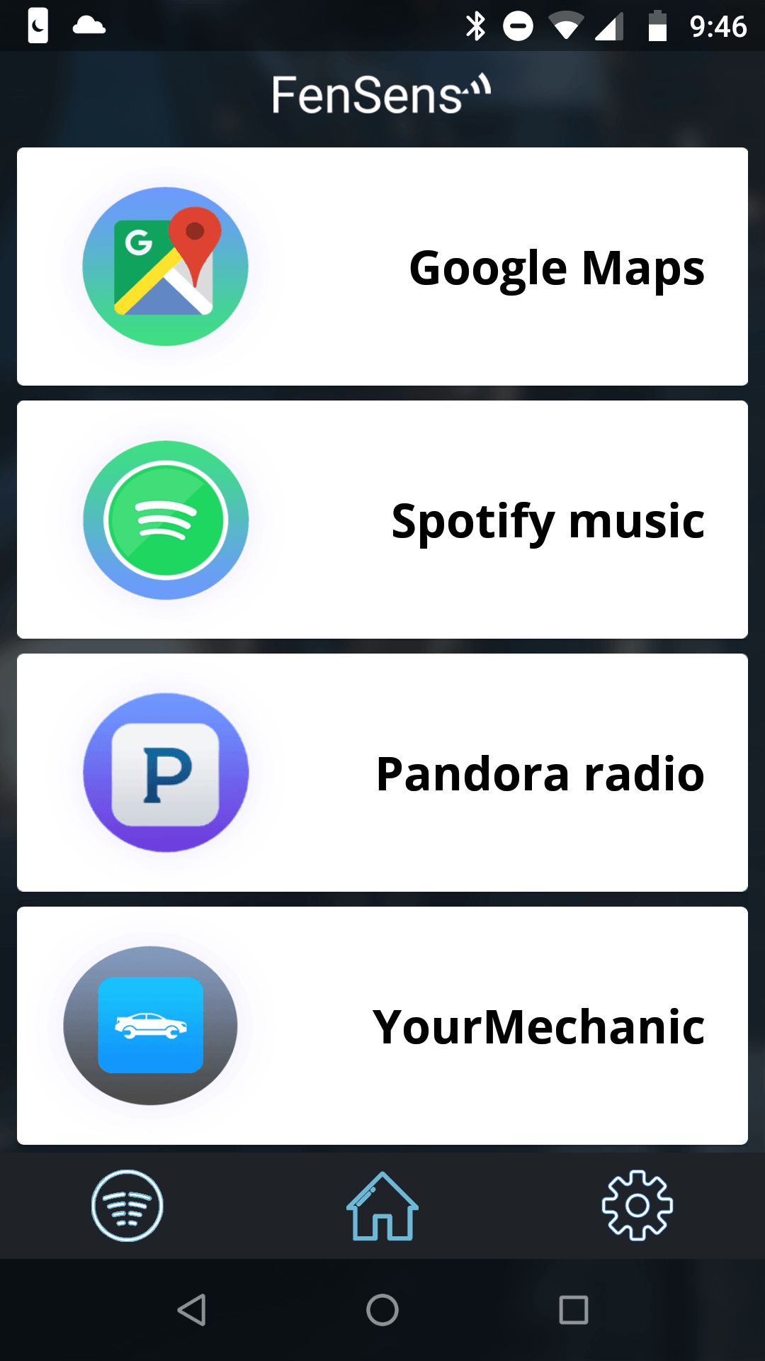 Fensens Mobile App Android