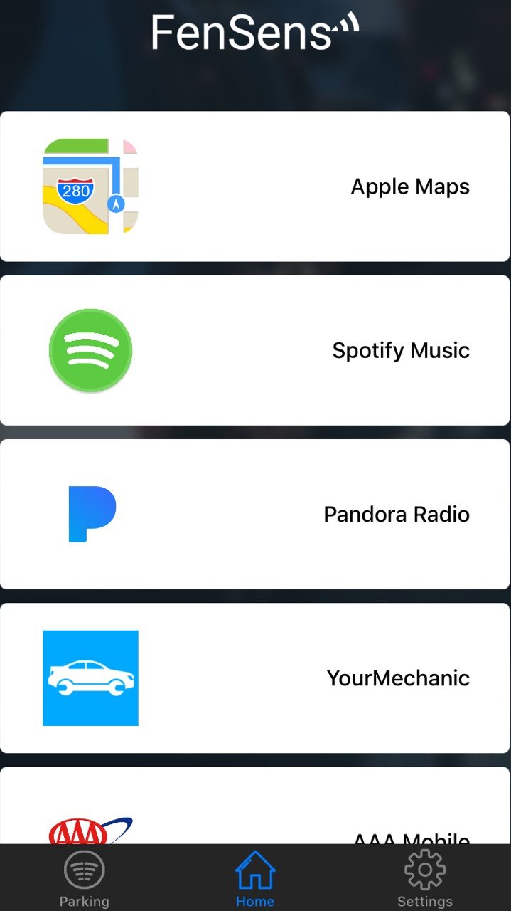 Fensens Mobile App iPhone