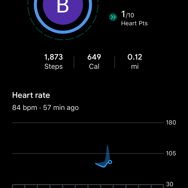 fossil q venture hr review screen activity rings