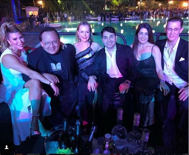 Fred Khalilian and Noel Lee on New Year's Eve