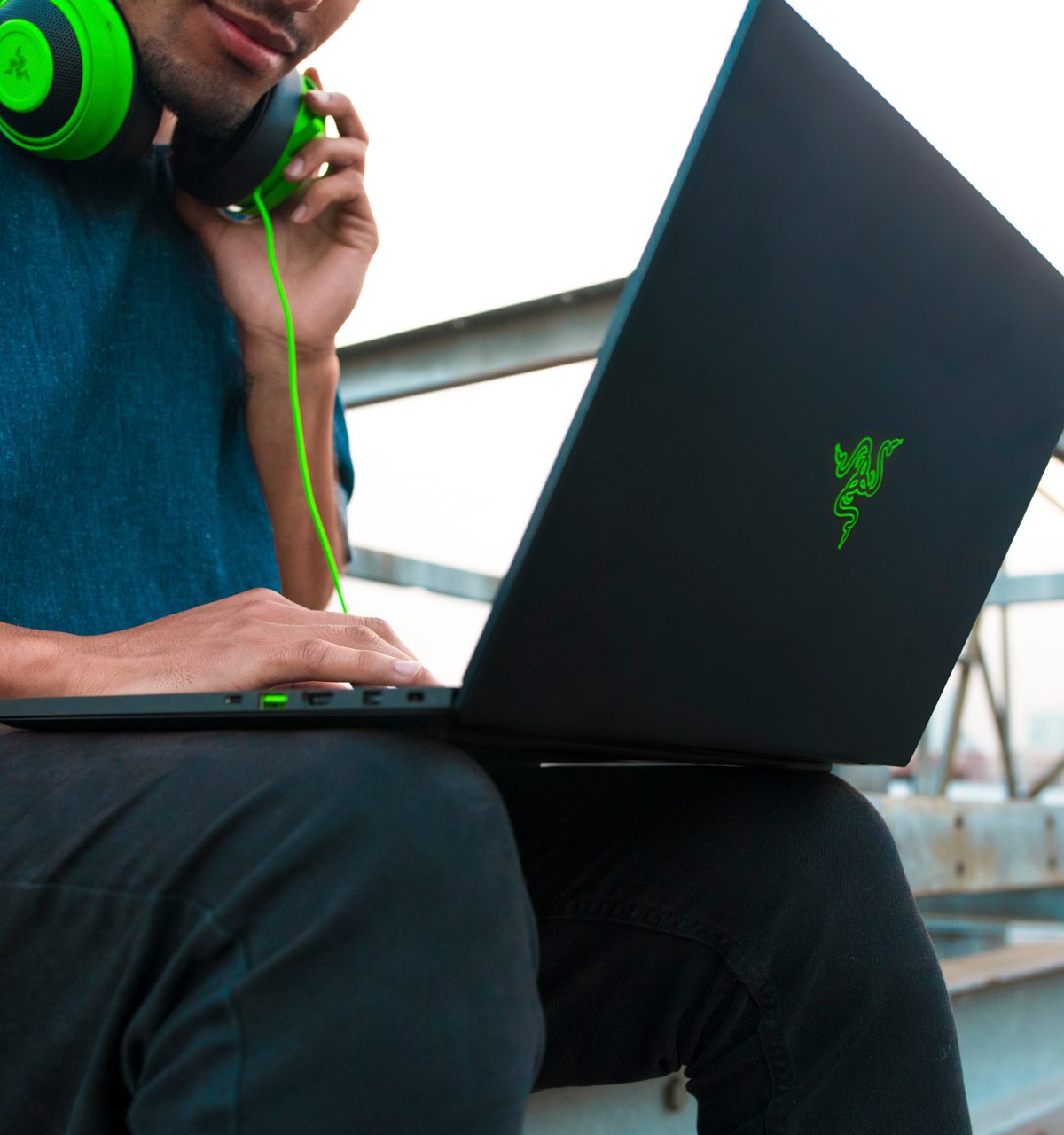 Razer Blade 15 on Lap