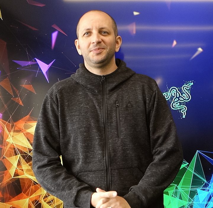 Stephane Blanchard, Razer's director of industrial design