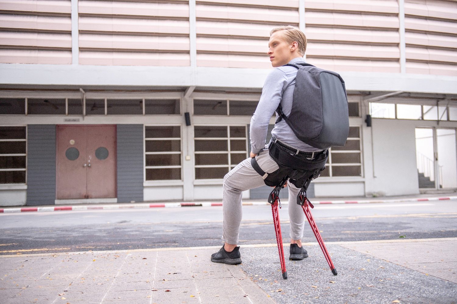 lex kickstarter seat folding exoskeleton situation 34