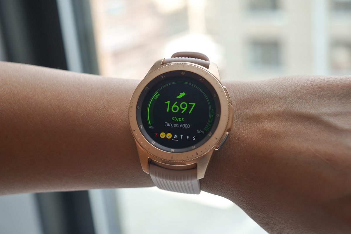 samsung galaxy watch 42mm steps