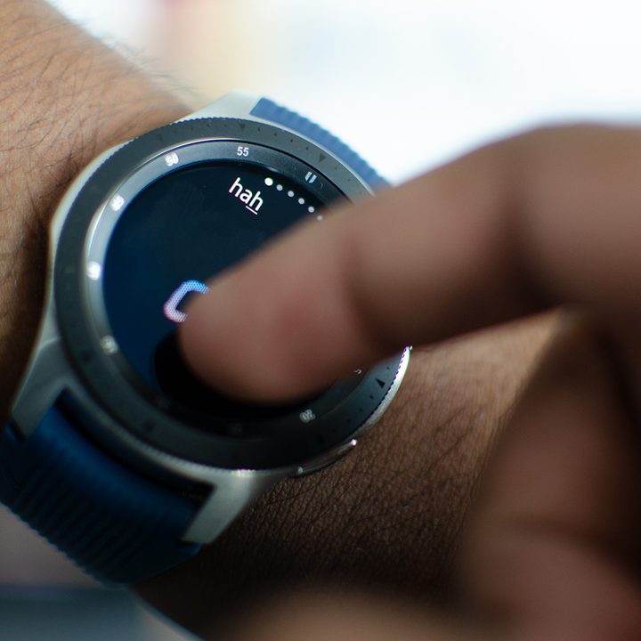 samsung galaxy watch 46mm typing