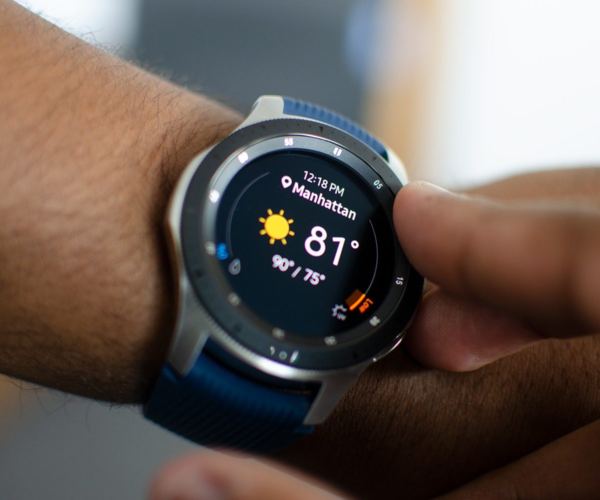 samsung galaxy watch 46mm weather