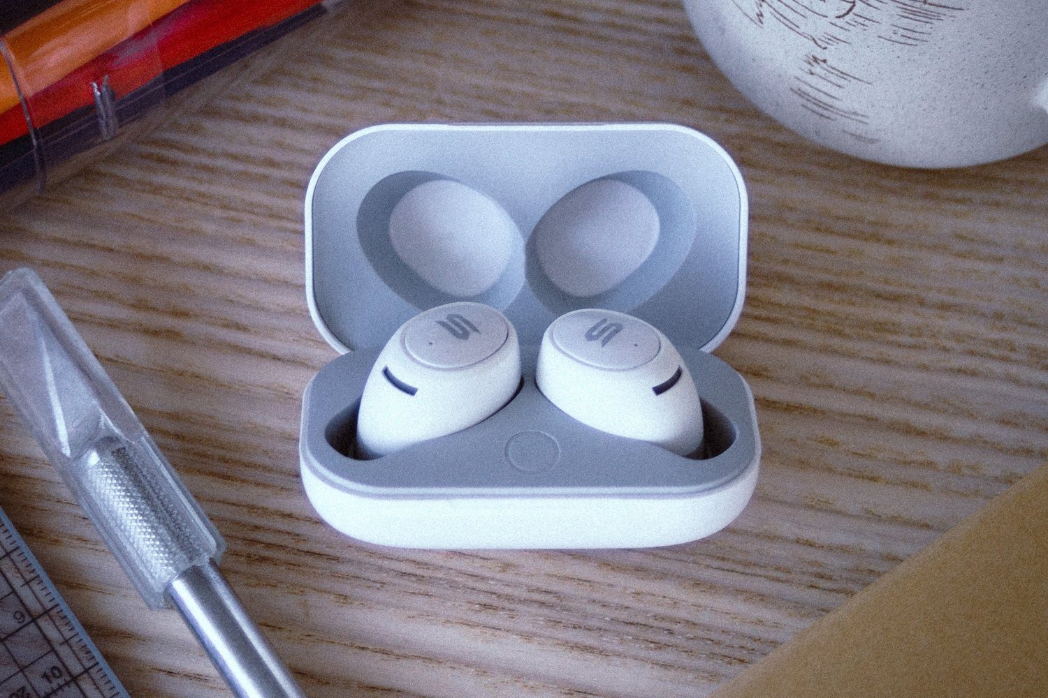 soul electronics emotion true wireless earbuds white