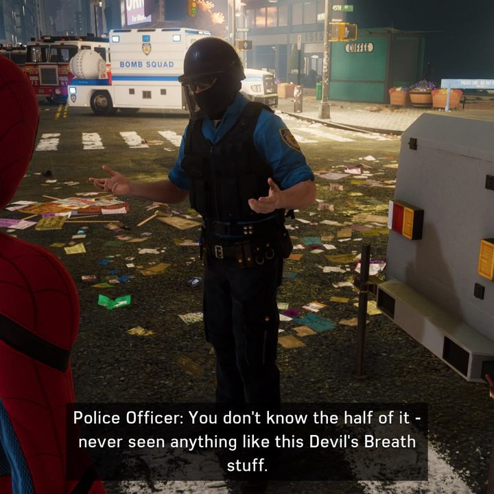 spider man accessibility options feature subtitles large