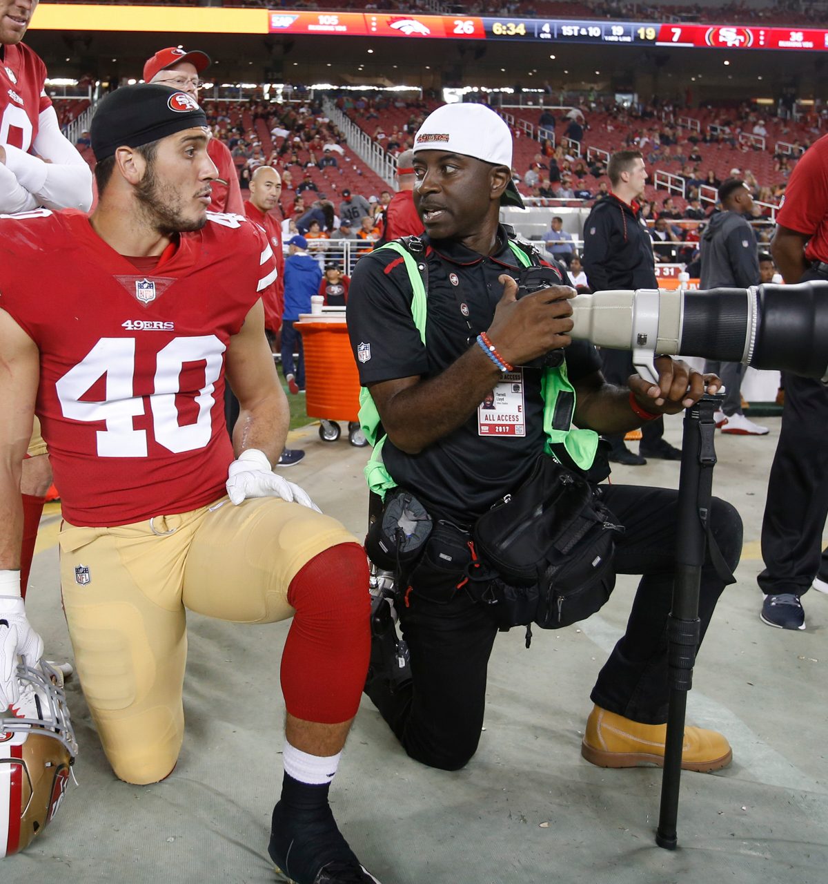Terrell Lloyd 49ers Photographer