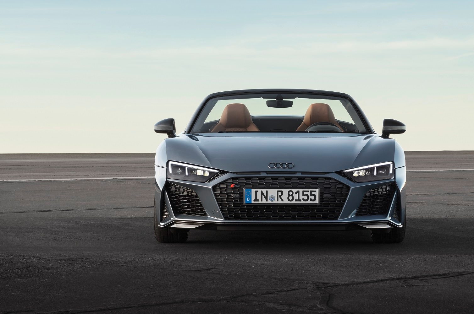 audi r8 gets more powerful v10 sharper design for 2019 spyder
