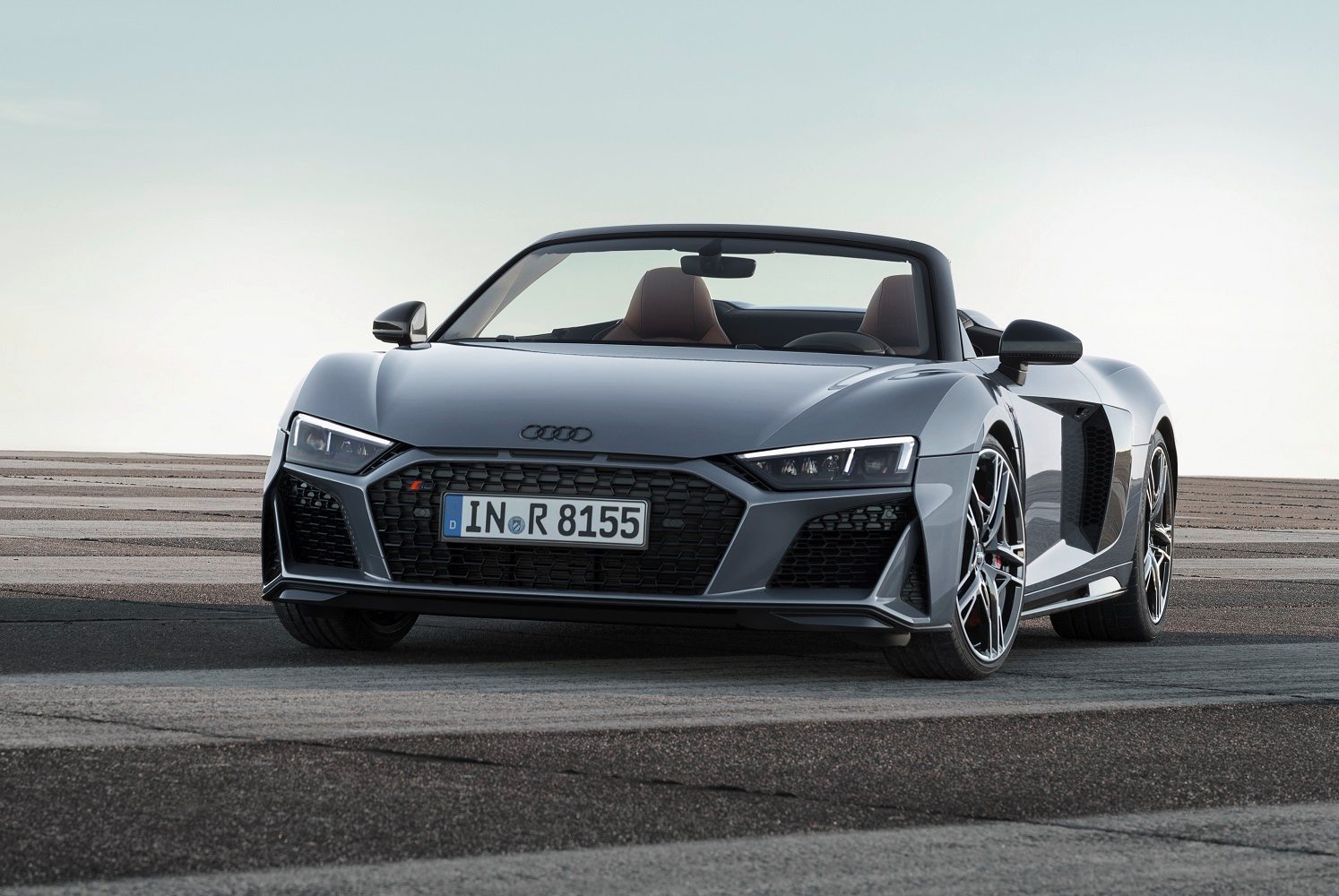 audi r8 gets more powerful v10 sharper design for 2019 image description