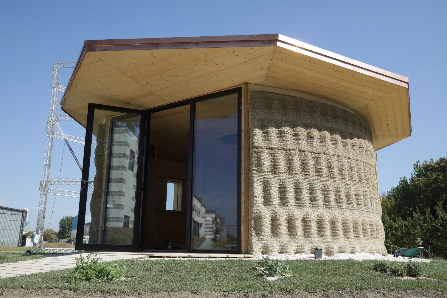 wasp 3d printing earth material printed house gaia italy photo3