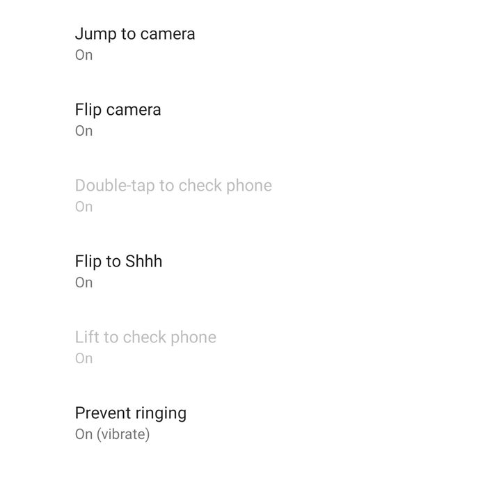 google pixel 3 settings active edge