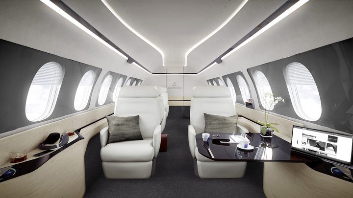 aerion supersonic luxury interior concept