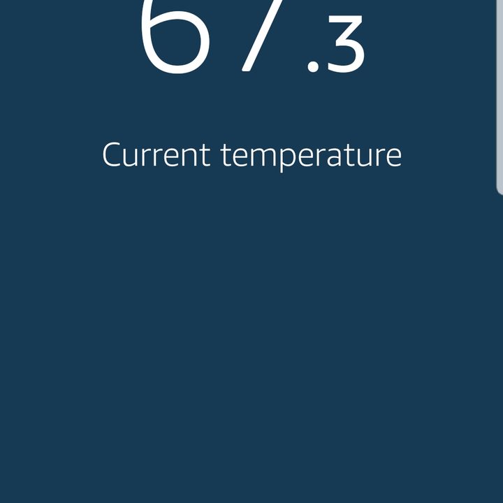 amazon echo plus review screenshot temperature