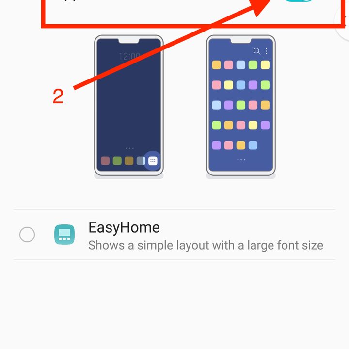 lg v40 thinq settings app drawer