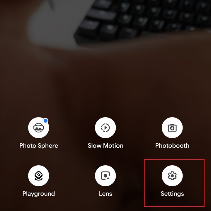 google pixel 3 settings camera