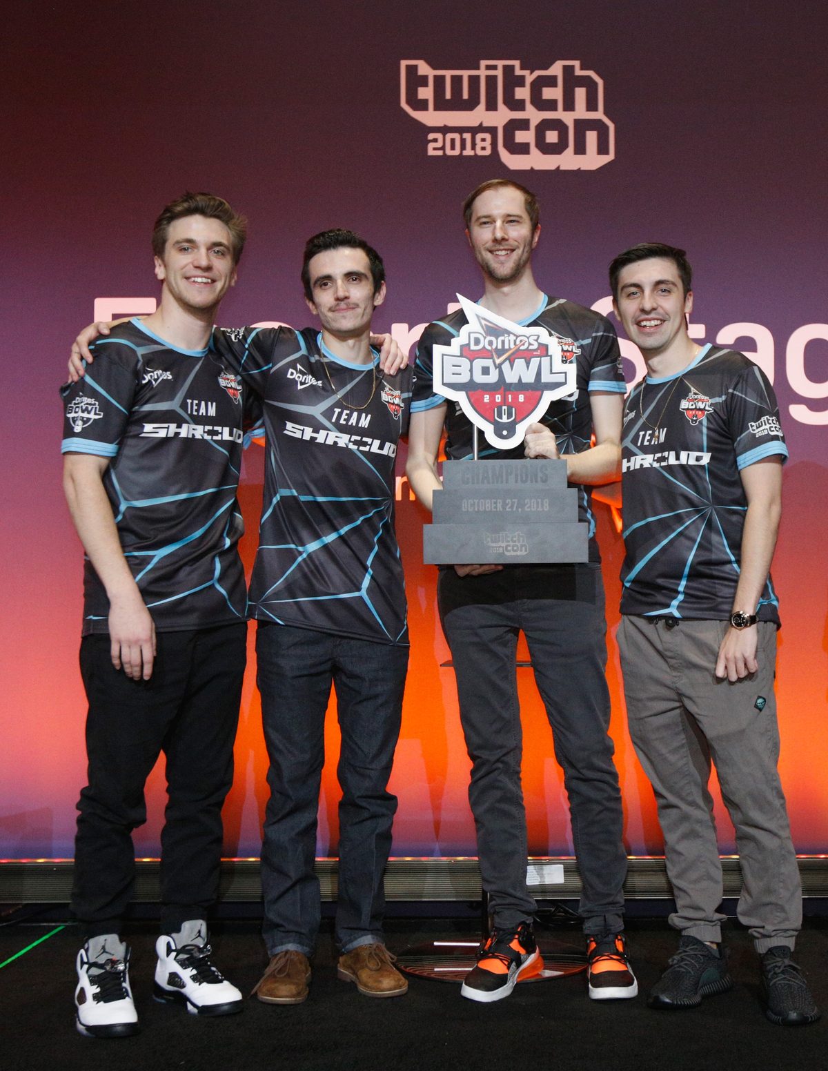 Team Shroud at TwitchCon Doritos
