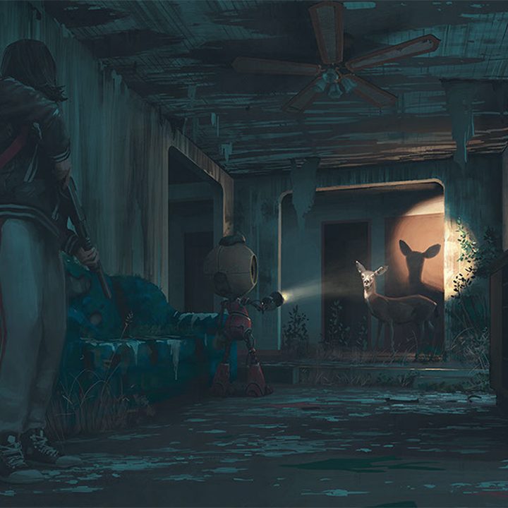 behind the unsettling sci fi landscapes of simon stalenhags electric state electricstate 13