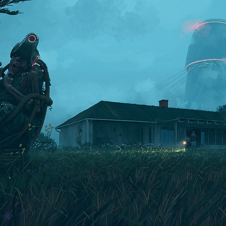 behind the unsettling sci fi landscapes of simon stalenhags electric state electricstate 28