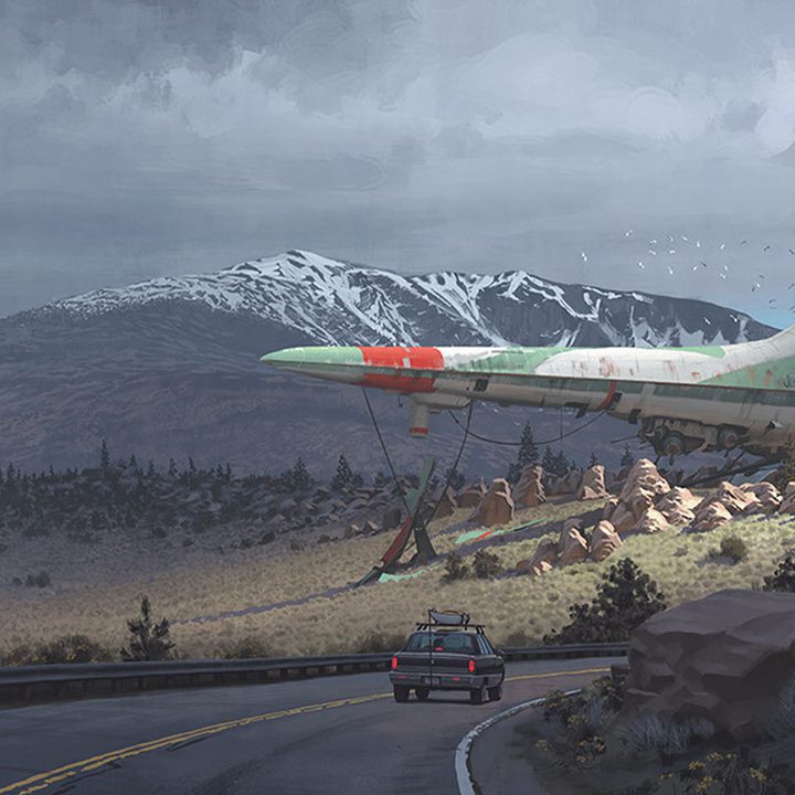 behind the unsettling sci fi landscapes of simon stalenhags electric state electricstate 33