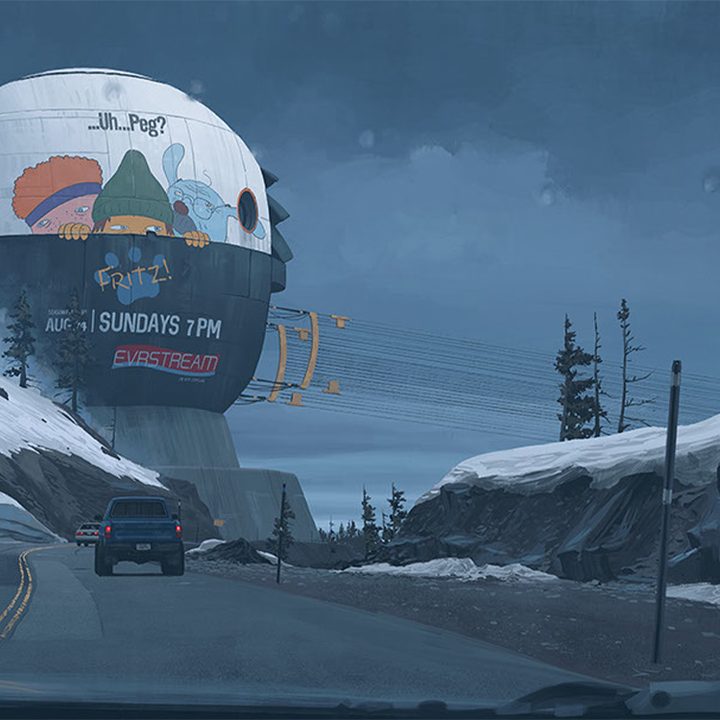 behind the unsettling sci fi landscapes of simon stalenhags electric state electricstate 5