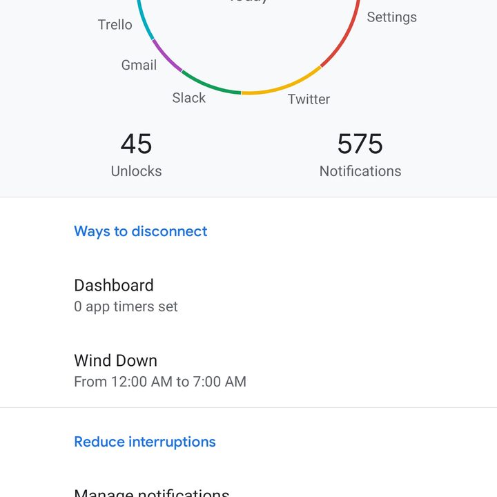 google pixel 3 settings flip to shhh