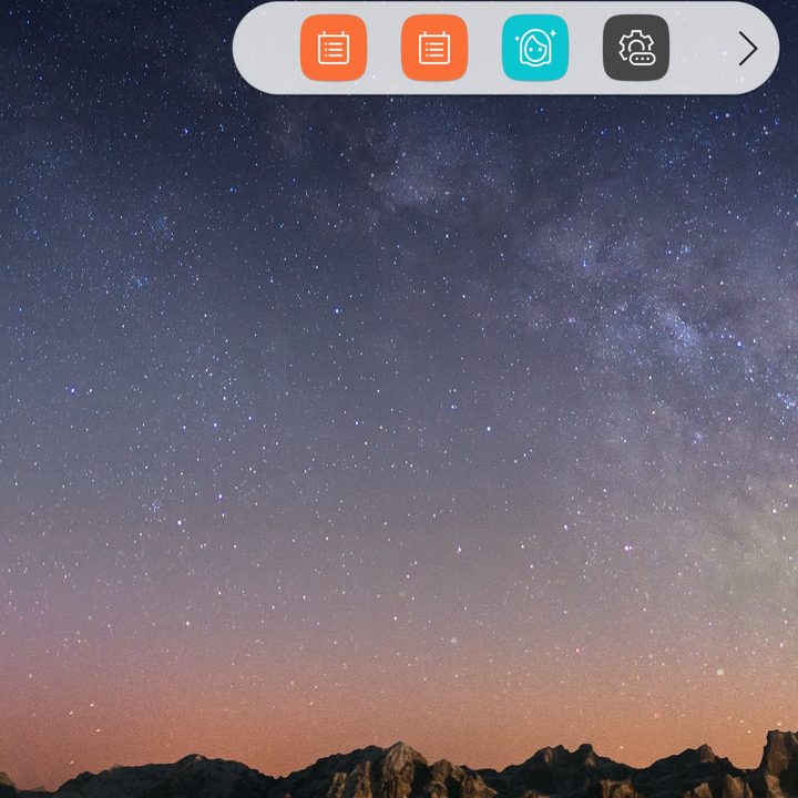 lg v40 thinq settings floating bar