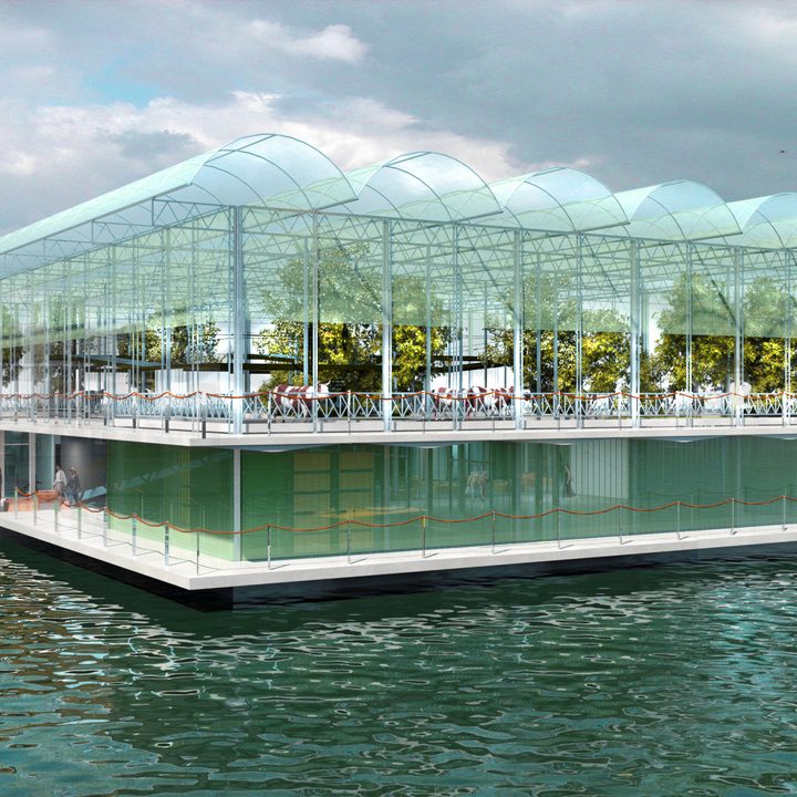 Hero shot | Concept Art for the Floating Farm