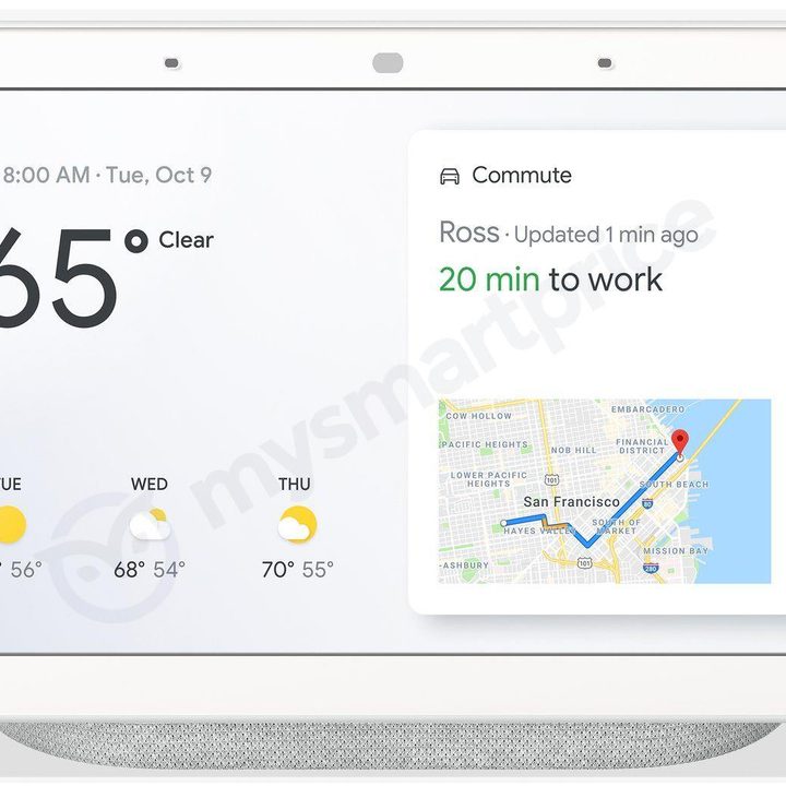 what to expect from google october event 2018 home hub leak front1