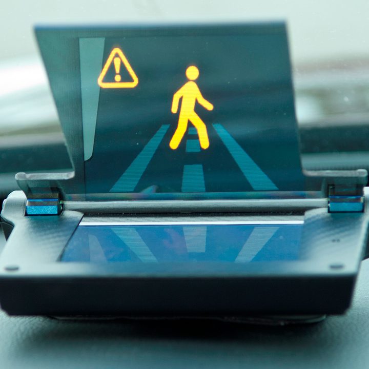 honda smart intersection marysville head up display pedestrian crossing