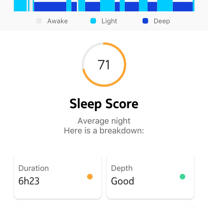 withings steel hr sport review health mate encouragement sleeping view 2