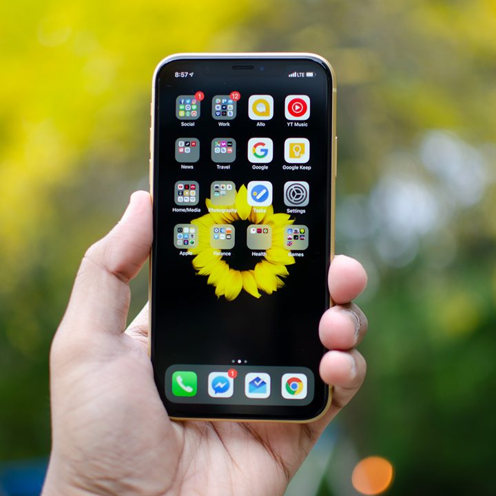 iphone xr home screen