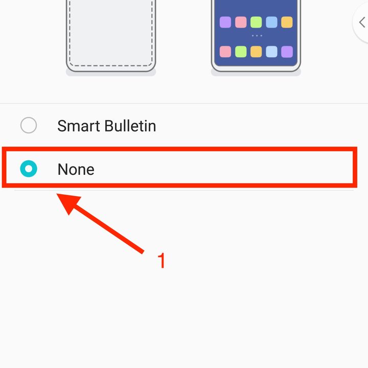 lg v40 thinq settings left home screen 2