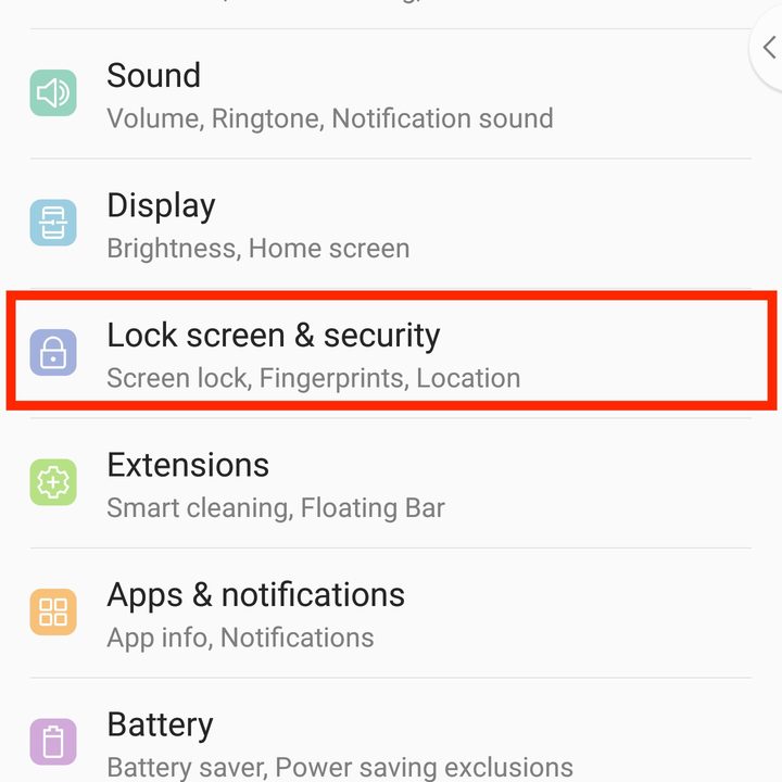 lg v40 thinq settings lock screen