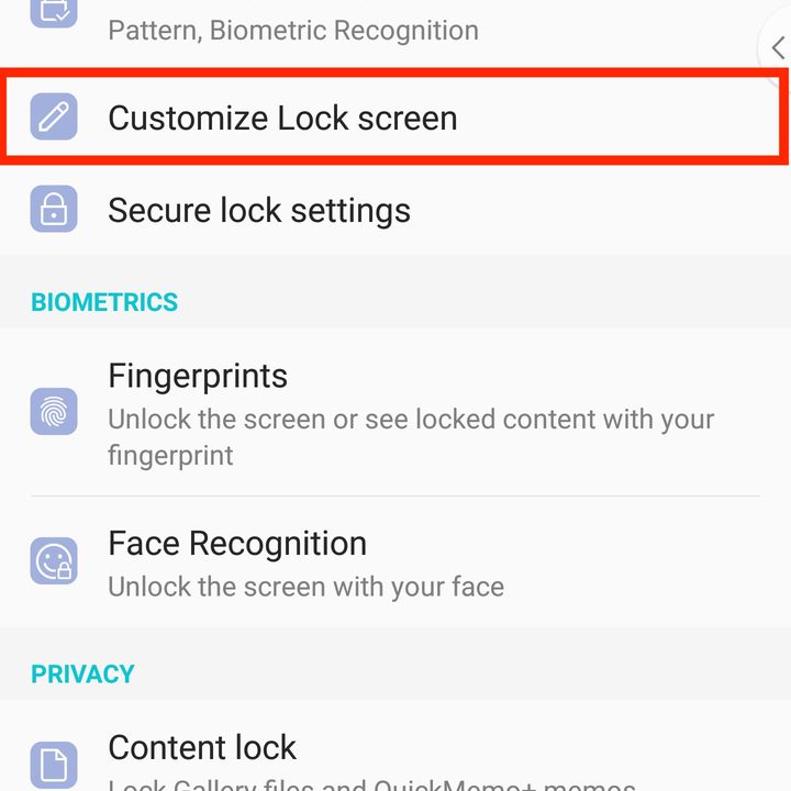 lg v40 thinq settings lockscreen 1