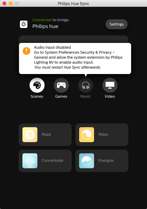 philips hue play review mac error