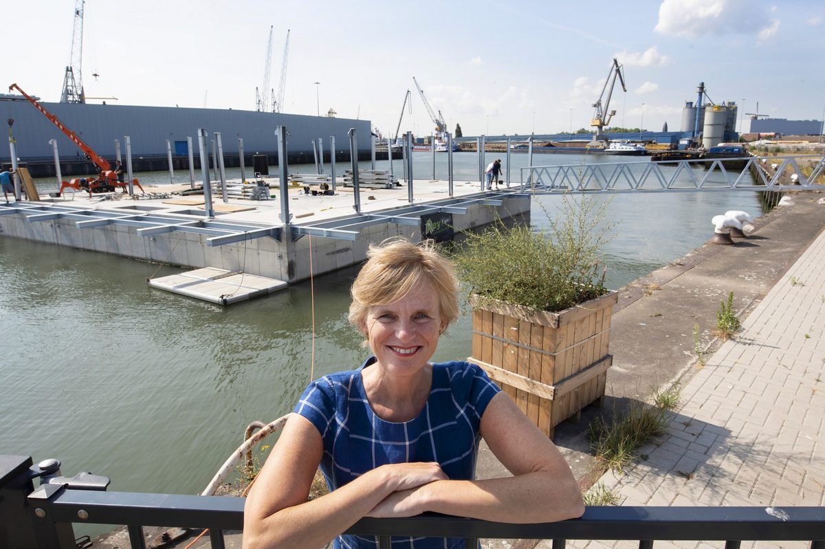 Minke van Wingerden floating farm beladon co-owner