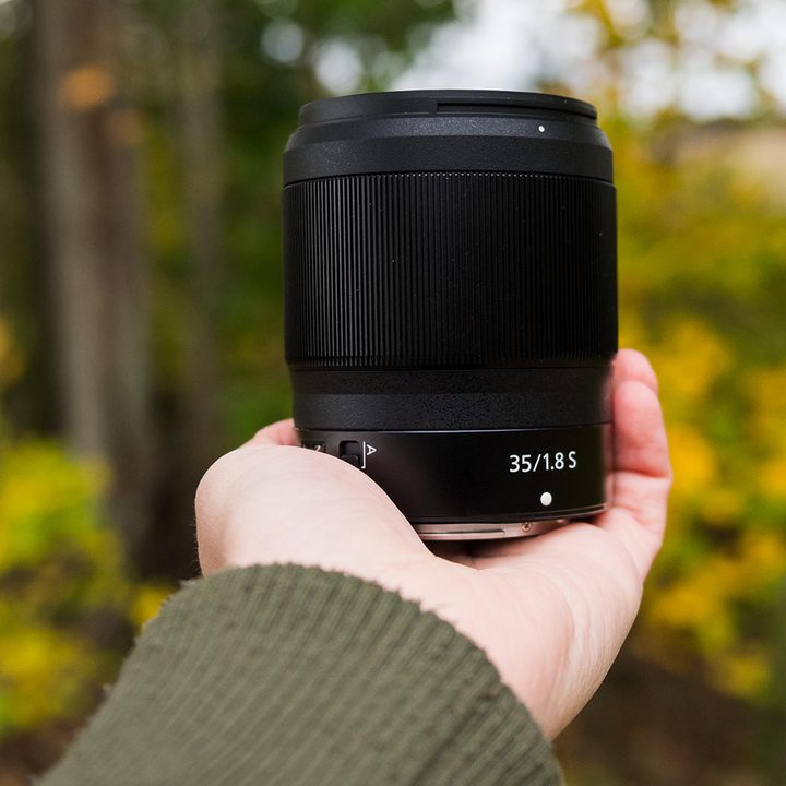 Nikon S 35mm f/1.8 lens